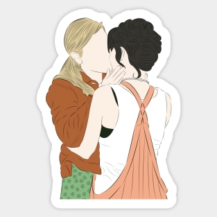 Dani and Jamie - The Haunting of Bly Manor Sticker